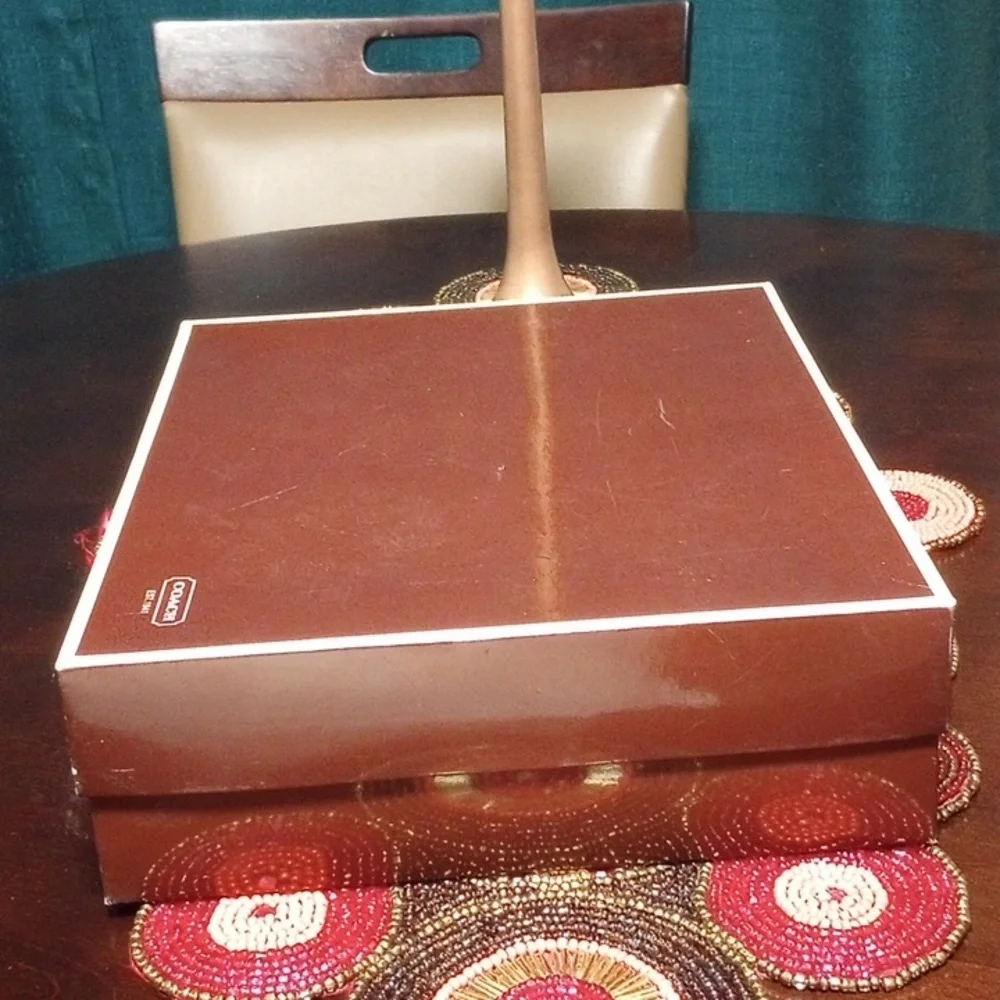 Vintage Coach Gift Box With Tissue